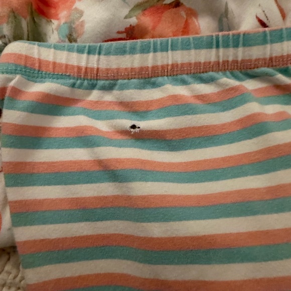 The Children's Place Colorful Striped Set - Coral, Aqua, White - Picture 3 of 3